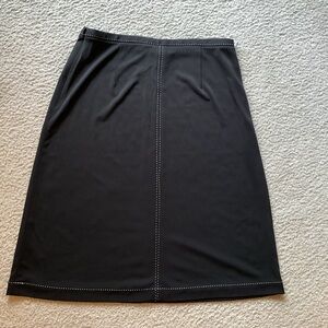 Black Anne Taylor Midi Skirt
